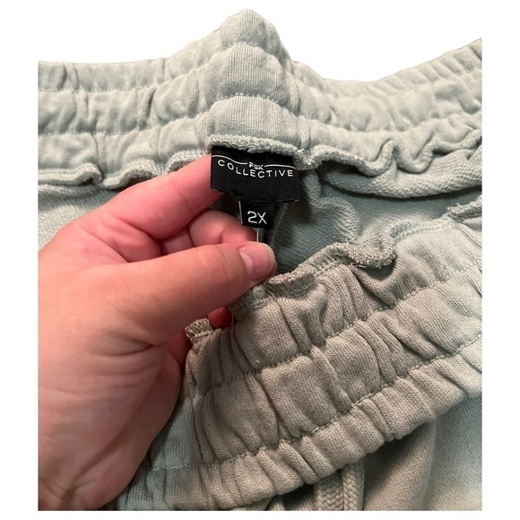 PSK Collective Ash Green Joggers NWT Size 2X - Picture 9 of 12